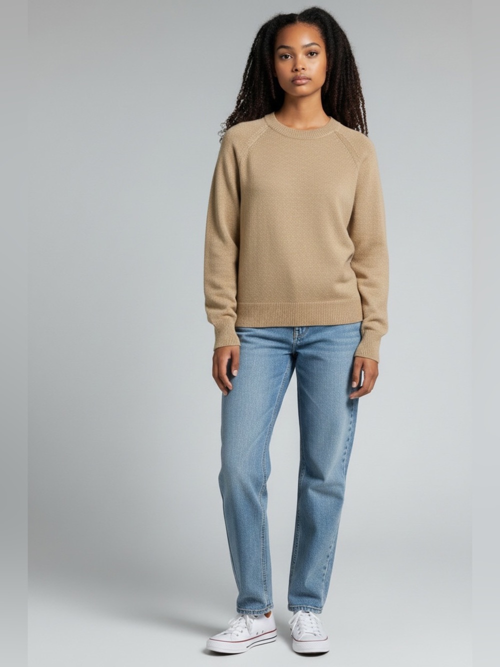 Banana Republic Metallic Shimmer Knit Crewneck Sweater - Size Medium